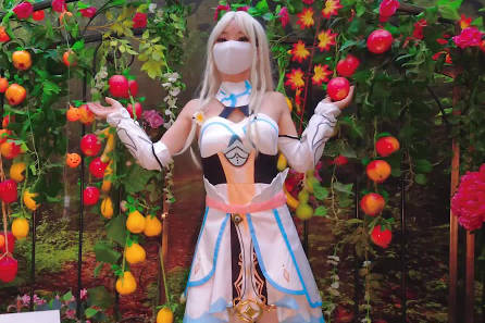 91茄子・甜心宝贝COS原神魔诗诗的救赎