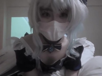 糖心Vlog・芙宁娜COS・哄骗女友私人影院中出蜜汁穴・明纱柚奈